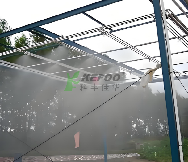 隧道噴淋模擬雨霧天系統操作